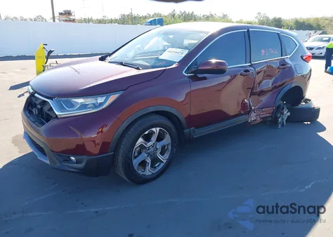 2019 Honda Cr-V Ex-L z USA, uszkodzony, nr VIN 7FARW1H85KE015169